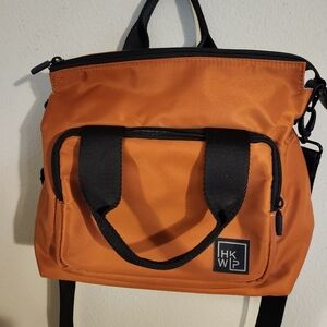 NWOT IHKWIP Mini Crossbody Tote Copper Orange